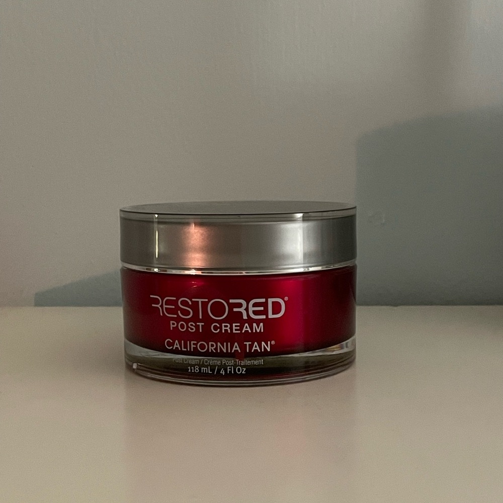California Tan restored post therapy cream